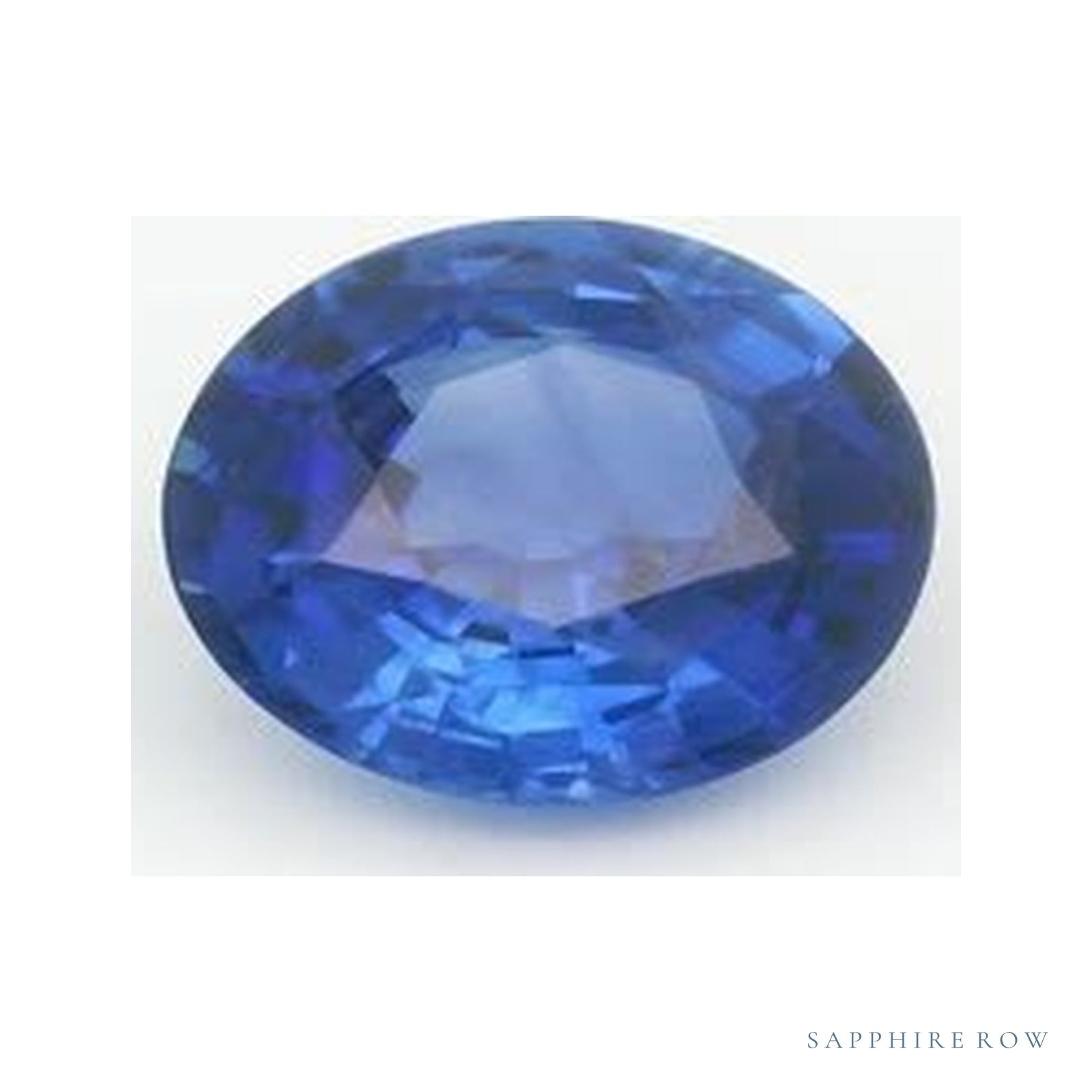 1.51 ct natural blue sapphire from Sri Lanka, round cut | Sapphire Row · cut4