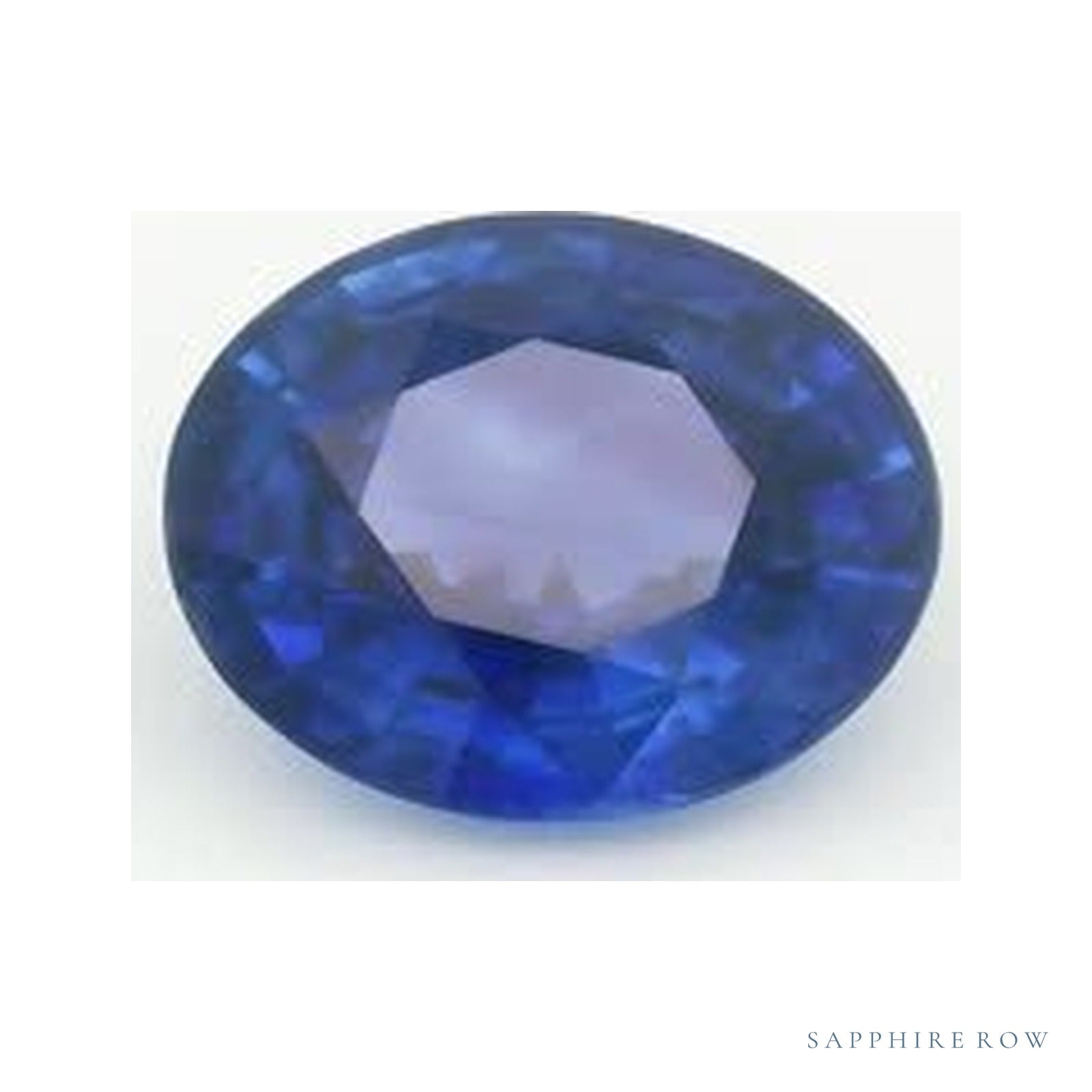 1.46 ct natural blue sapphire from Sri Lanka, round cut | Sapphire Row · cut4