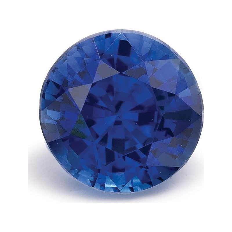 1.46 ct natural blue sapphire from Sri Lanka, round cut | Sapphire Row · cut7