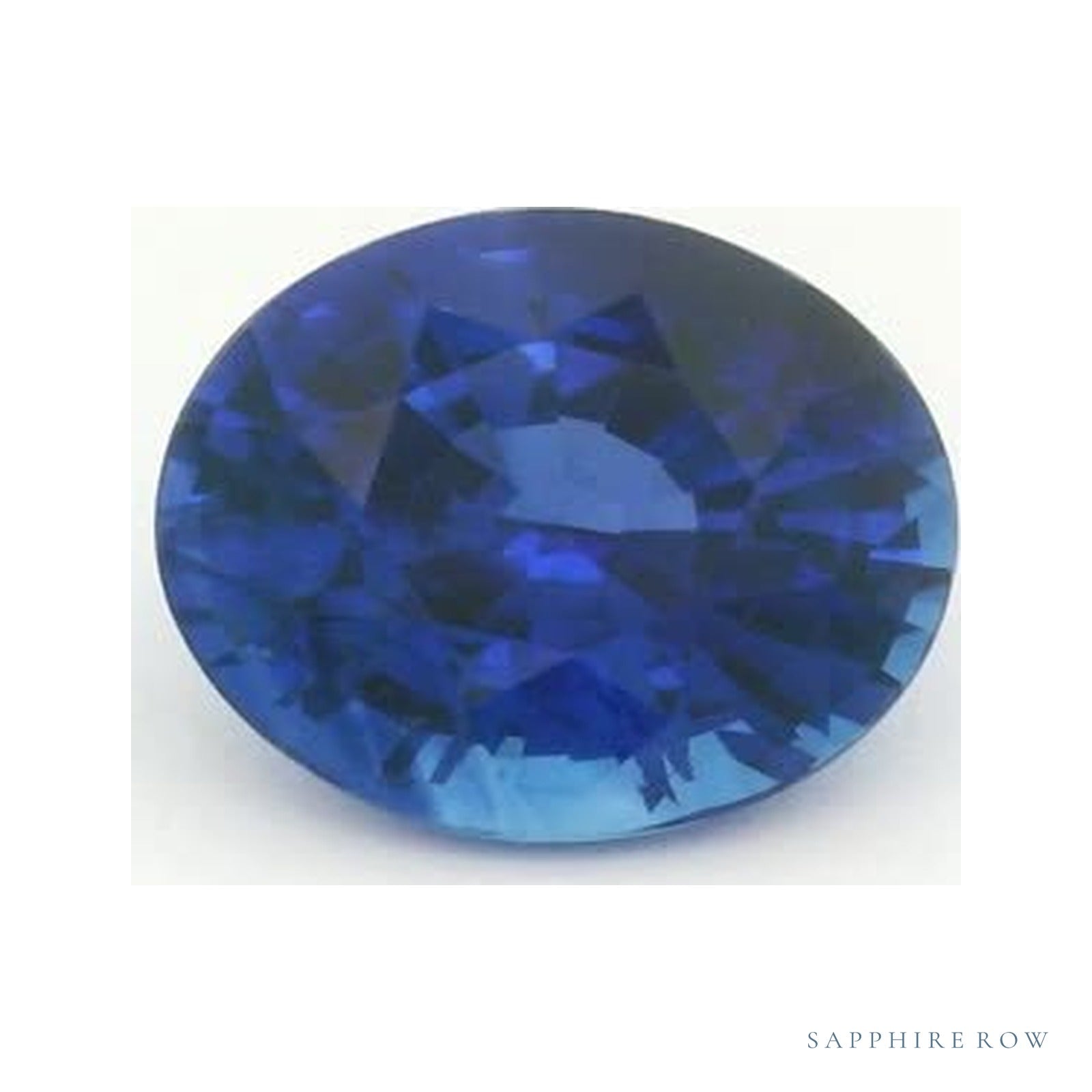 1.46 ct natural blue sapphire from Sri Lanka, round cut | Sapphire Row · cut4