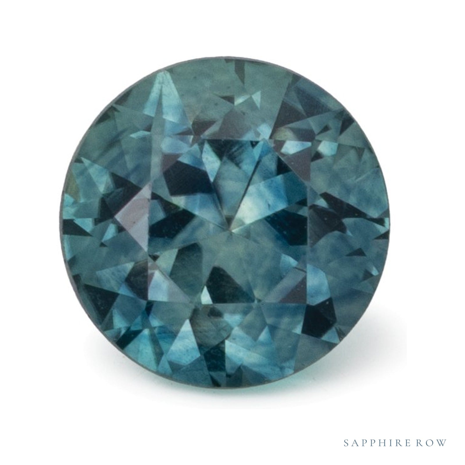 1.46 ct natural blue sapphire from United States, round cut | Sapphire Row · cut4