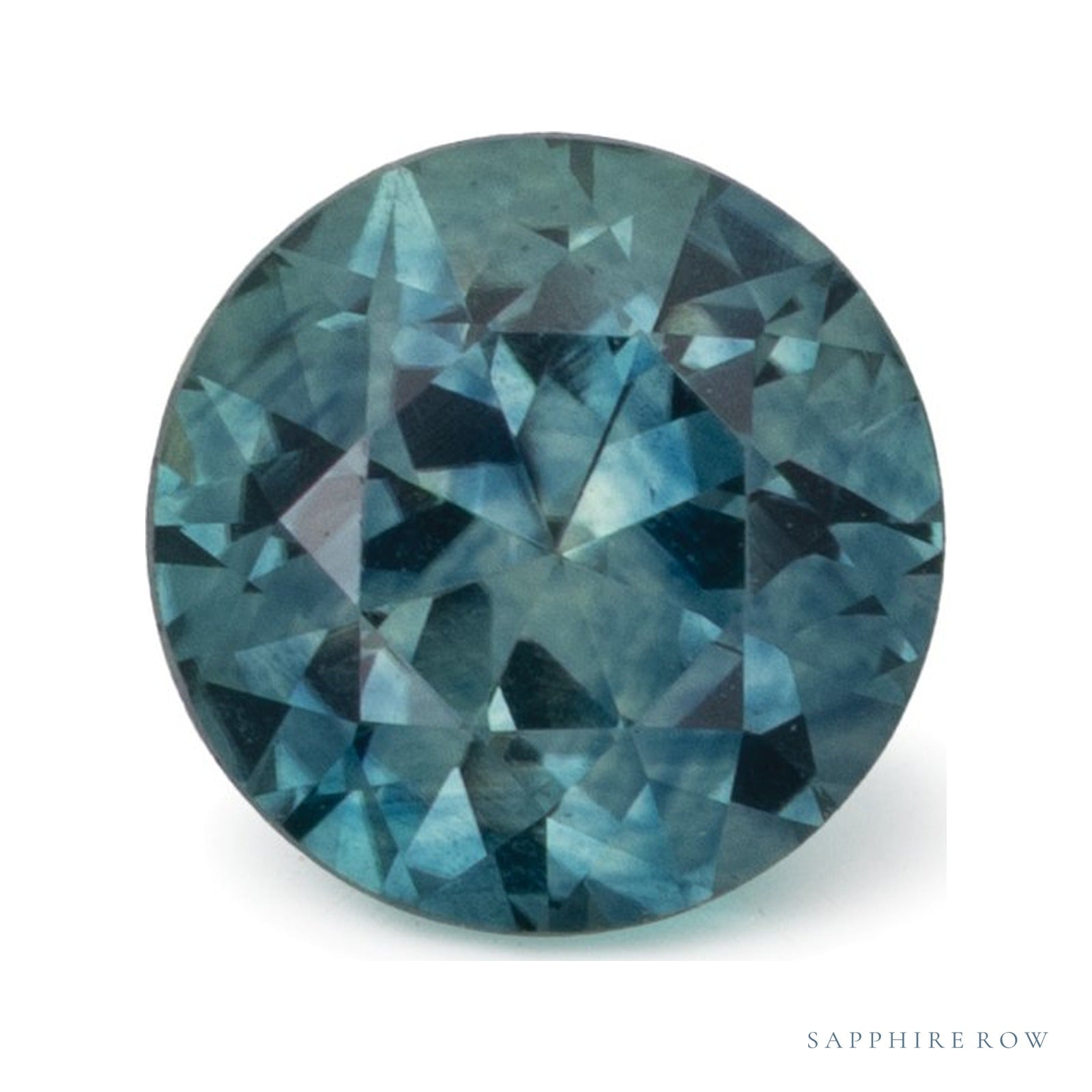1.46 ct natural blue sapphire from United States, round cut | Sapphire Row · cut4
