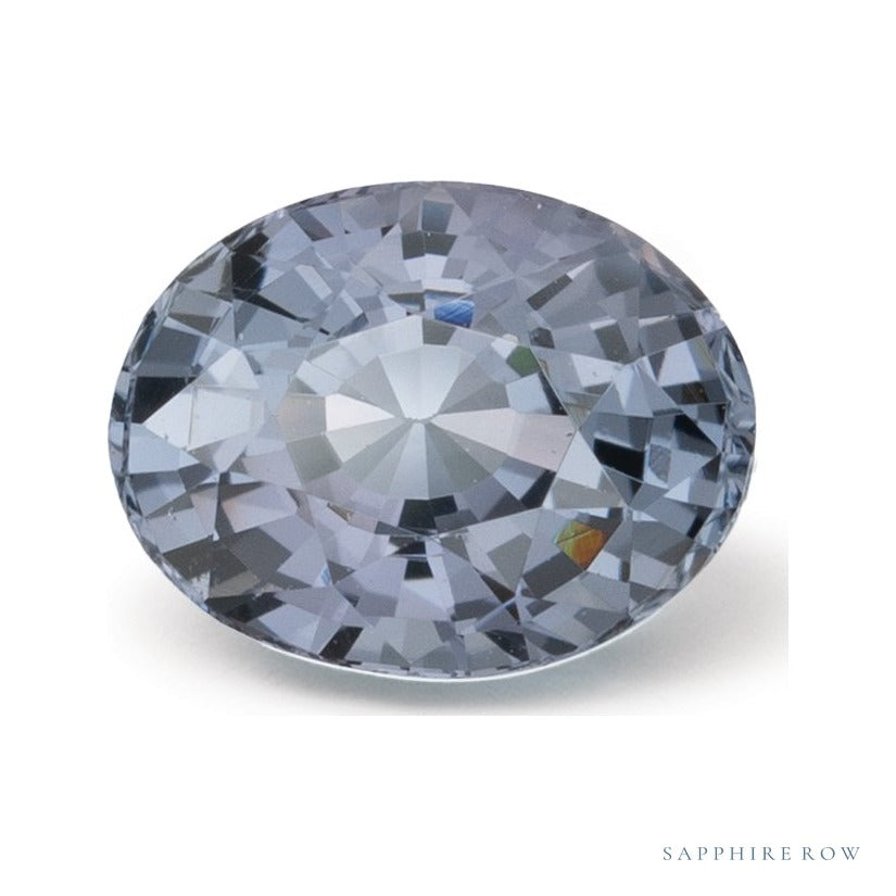 1.46 ct natural violet spinel from Tanzania, oval cut | Sapphire Row · cut7