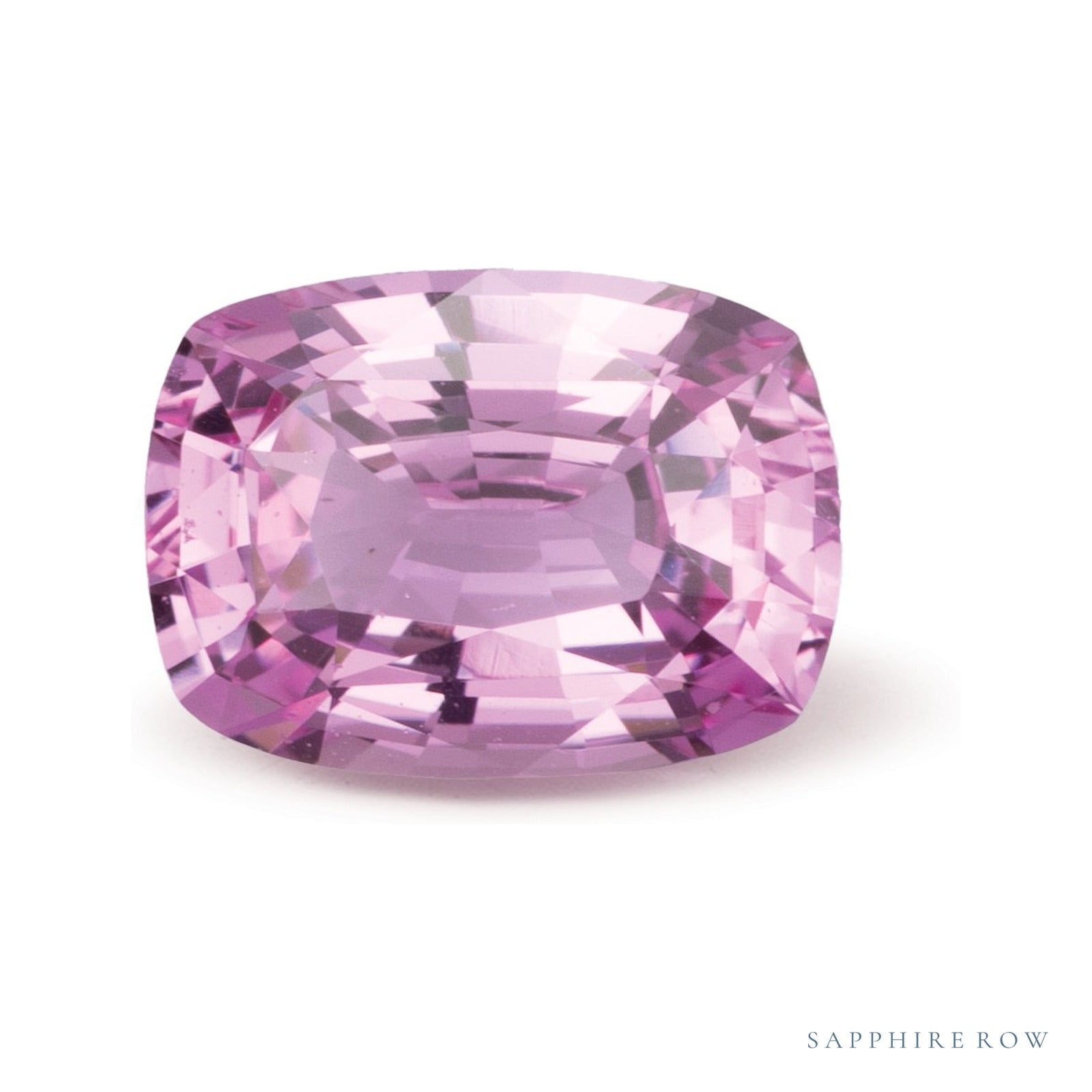 1.42 ct natural pink sapphire from Sri Lanka, antique cushion cut | Sapphire Row · cut4
