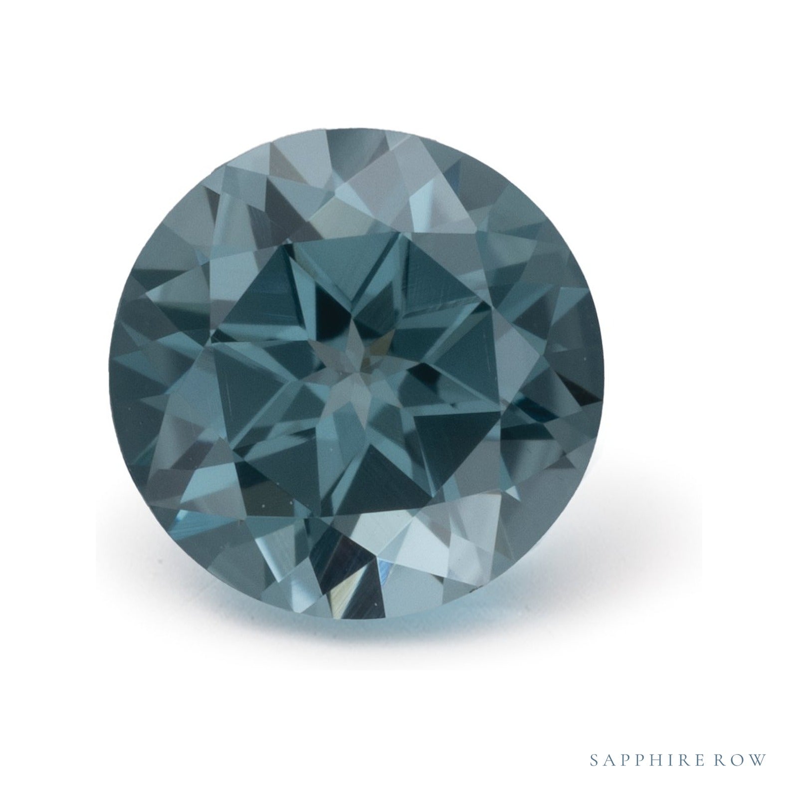 1.41 ct natural green spinel from Mozambique, round cut | Sapphire Row · cut4