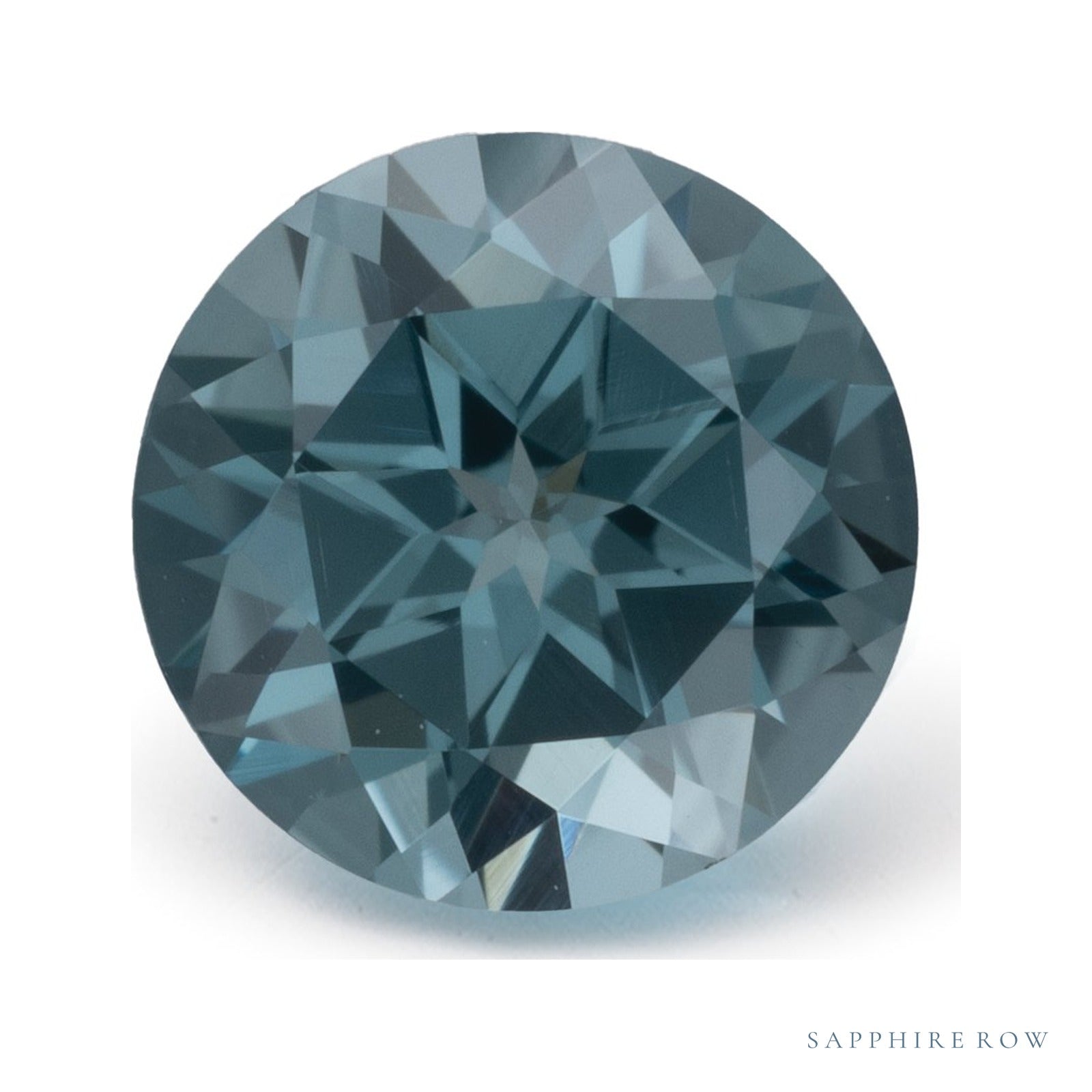1.41 ct natural green spinel from Mozambique, round cut | Sapphire Row · cut4