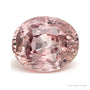 1.35 ct natural padparadscha sapphire from Sri Lanka, oval cut | Sapphire Row · cut7