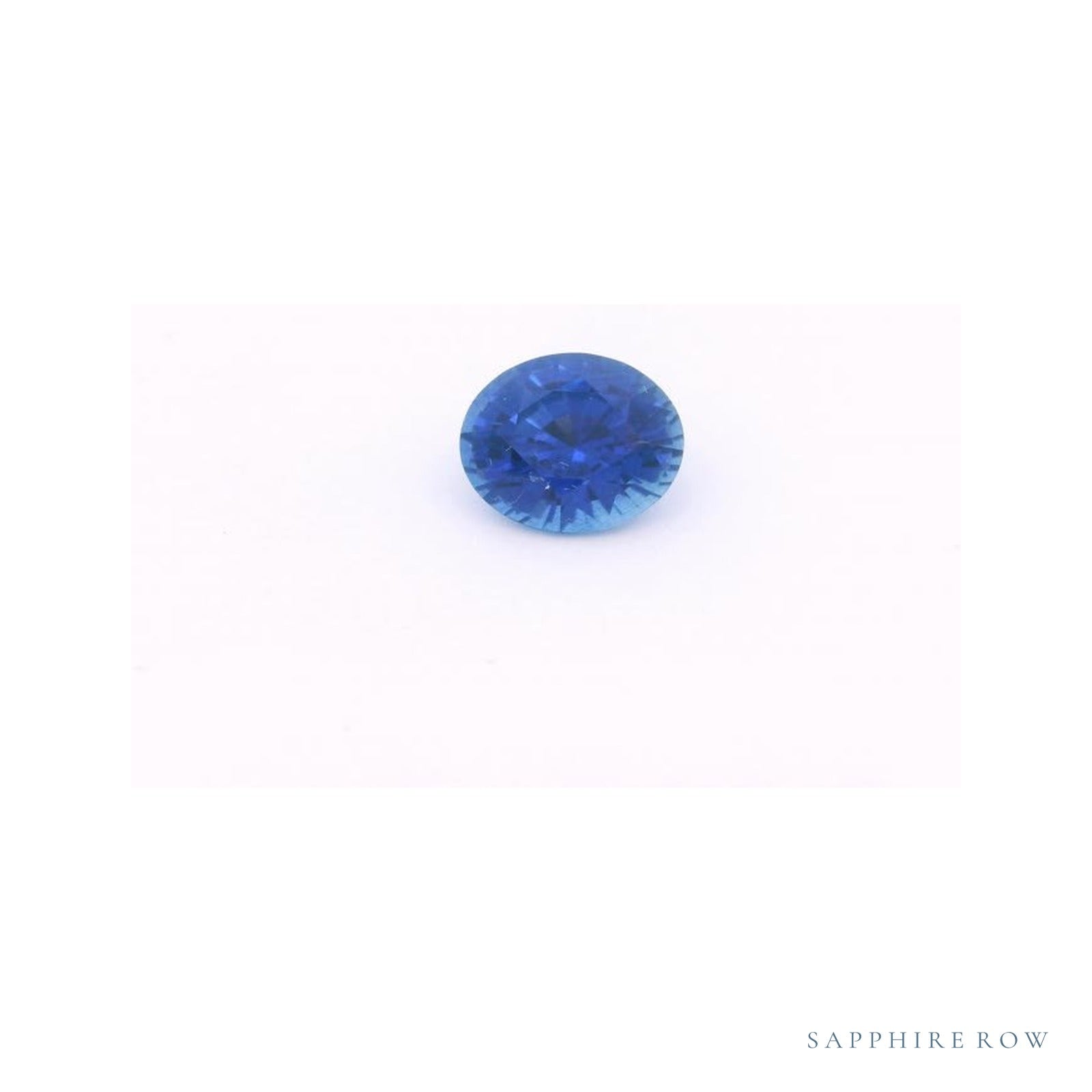 1.33 ct natural blue sapphire from Sri Lanka, round cut | Sapphire Row · cut4