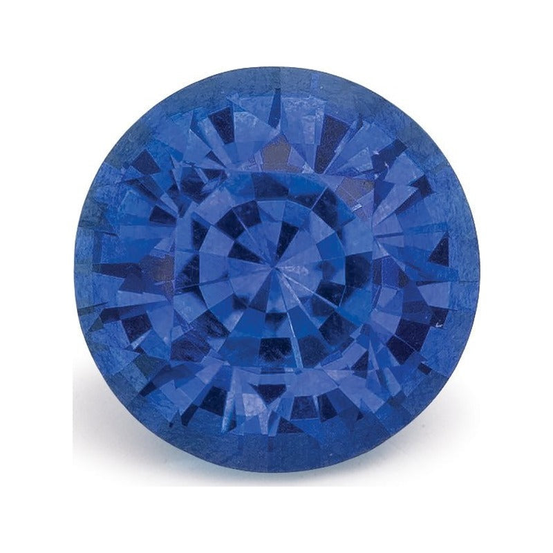 1.33 ct natural blue sapphire from Sri Lanka, round cut | Sapphire Row · cut7