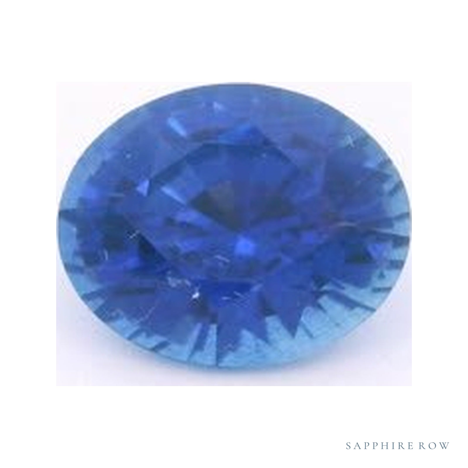 1.33 ct natural blue sapphire from Sri Lanka, round cut | Sapphire Row · cut4