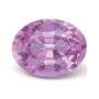 1.32 ct natural pink sapphire from Madagascar, oval cut | Sapphire Row · cut7