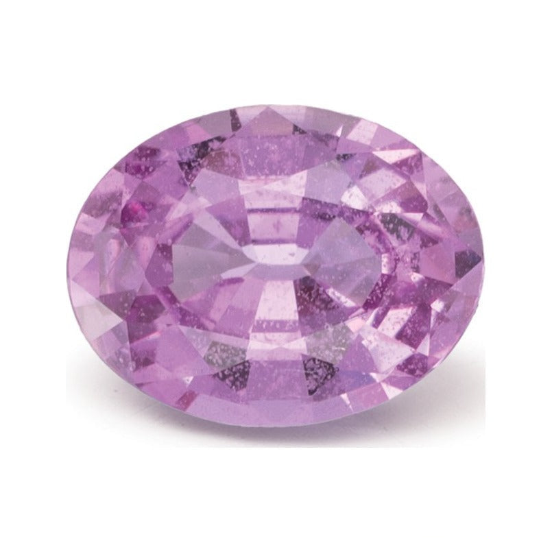 1.32 ct natural pink sapphire from Madagascar, oval cut | Sapphire Row · cut7