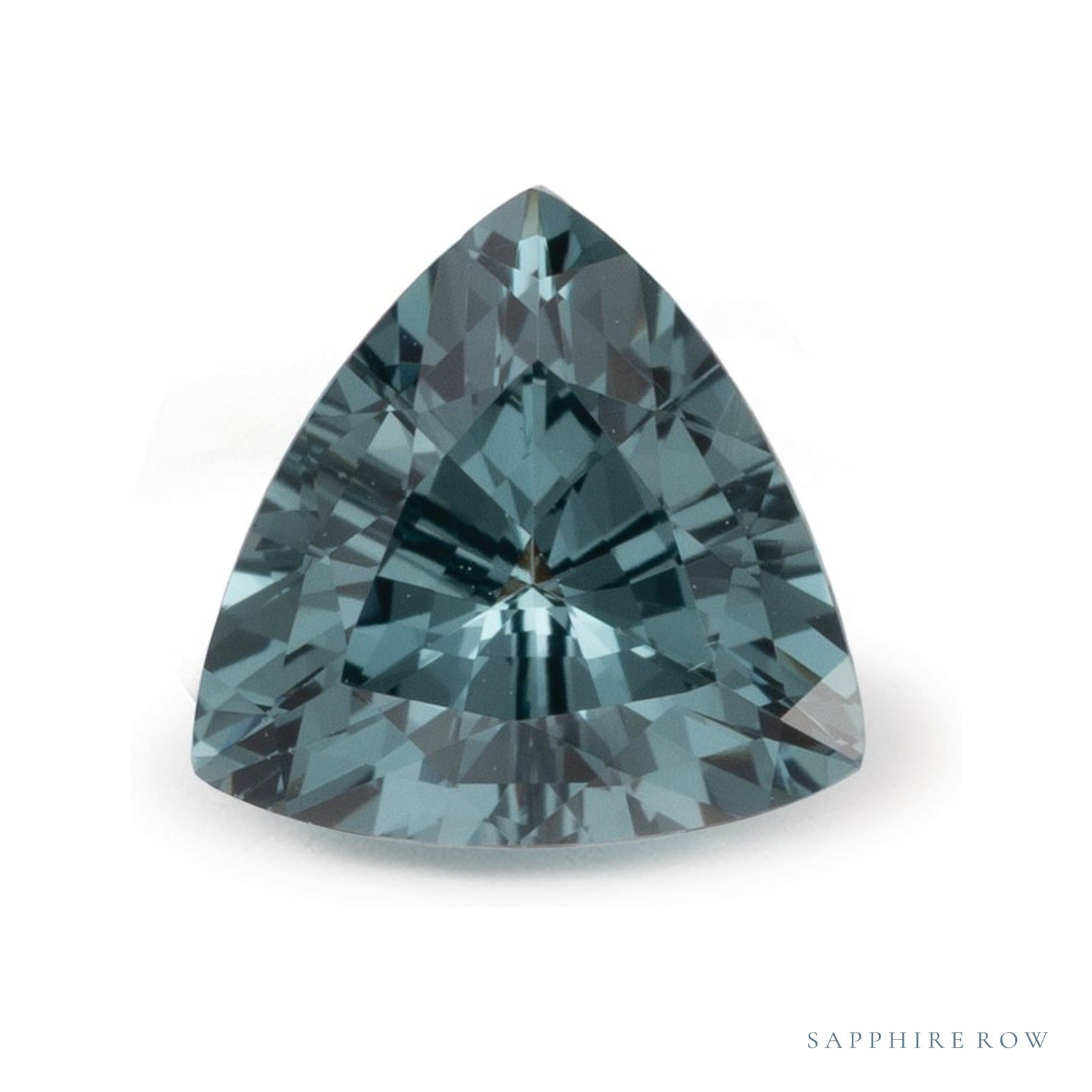 1.31 ct natural green spinel from Mozambique, trillion cut | Sapphire Row · cut4