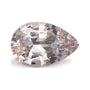 1.30 ct natural peach sapphire from Sri Lanka, pear cut | Sapphire Row · cut7