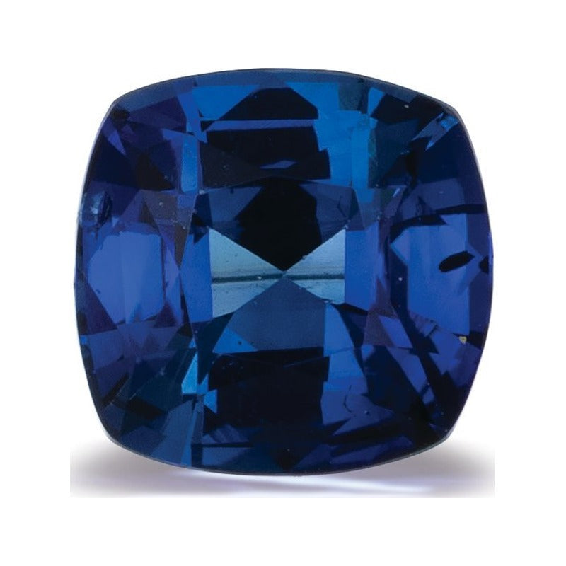 1.29 ct natural blue sapphire from Sri Lanka, cushion cut | Sapphire Row · cut7