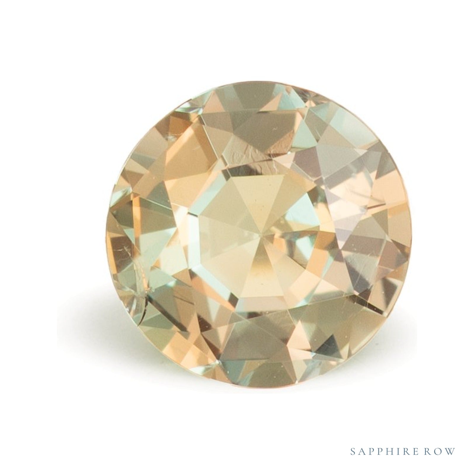 1.29 ct natural color-change alexandrite from Brazil, round cut | Sapphire Row · cut4