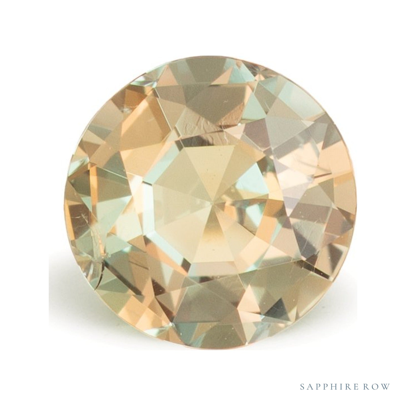 1.29 ct natural color-change alexandrite from Brazil, round cut | Sapphire Row · cut4