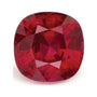 1.25 ct natural red ruby from Mozambique, cushion cut | Sapphire Row · cut7