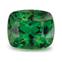 1.25 ct natural green tsavorite garnet from Kenya, antique cushion cut | Sapphire Row · cut7