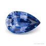 1.23 ct natural blue sapphire from Sri Lanka, pear cut | Sapphire Row · cut7