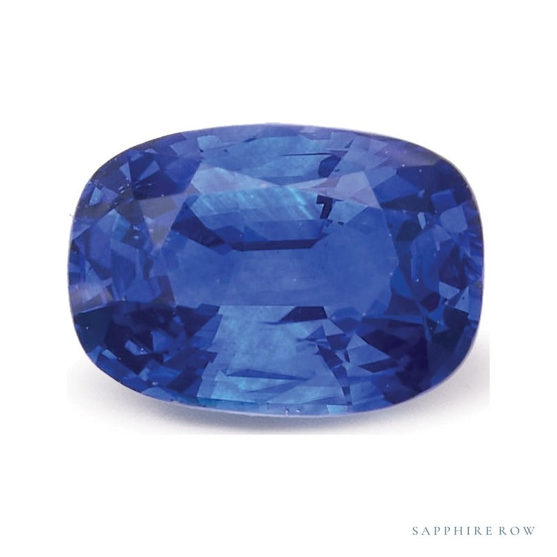 1.22 ct natural blue sapphire from Sri Lanka, antique cushion cut | Sapphire Row · cut7