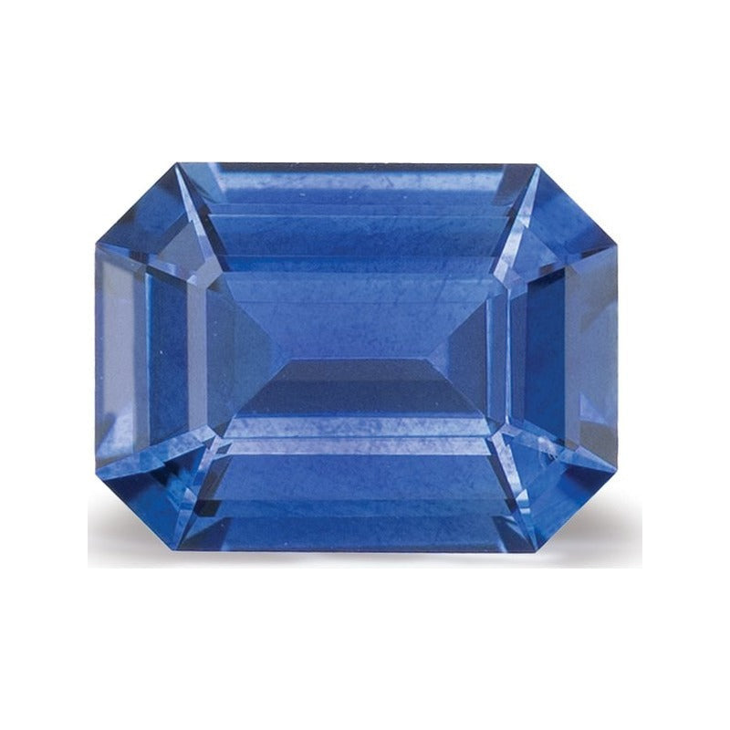 1.22 ct natural blue sapphire from Sri Lanka, emerald cut | Sapphire Row · cut7