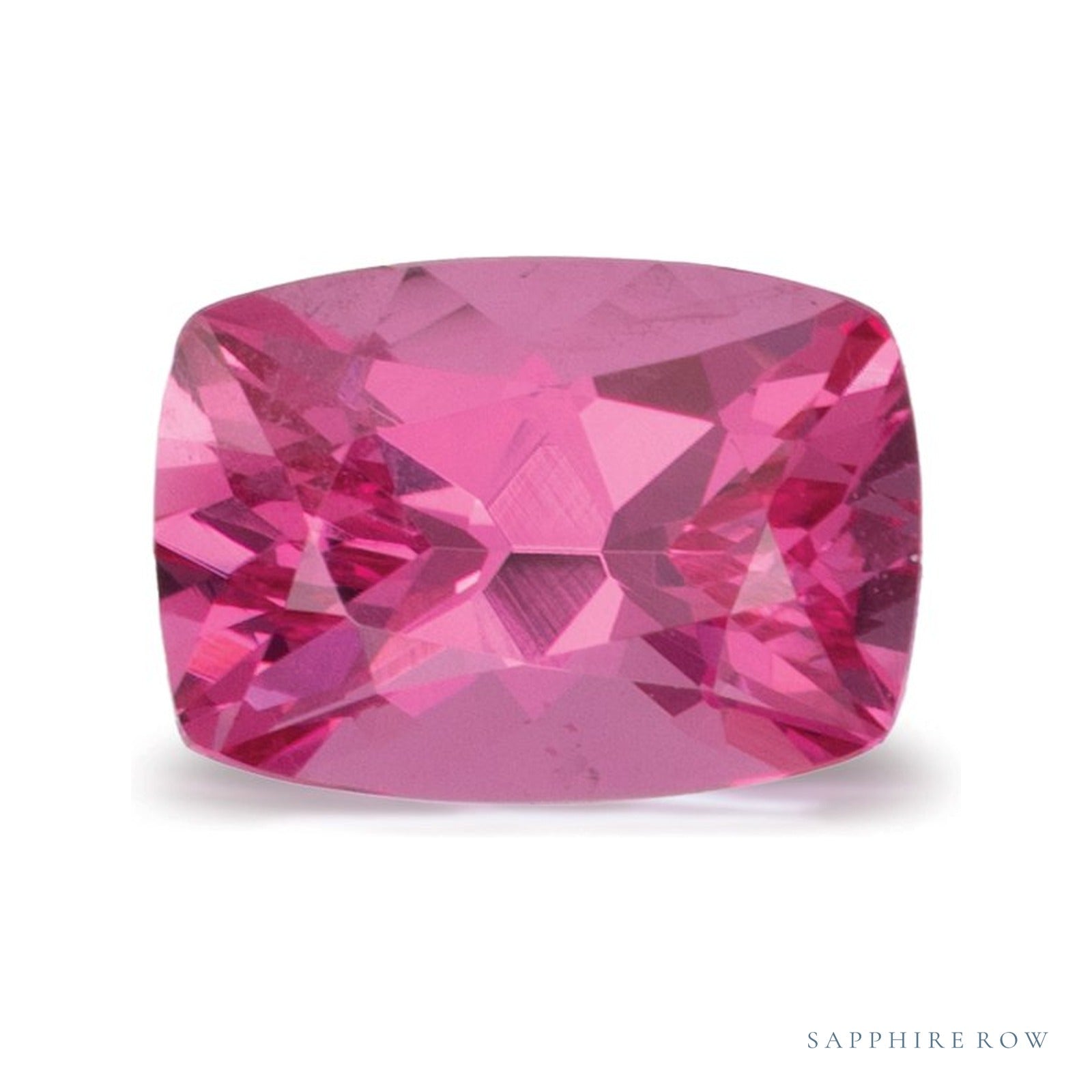 1.21 ct natural pink spinel from Tanzania, antique cushion cut | Sapphire Row · cut4