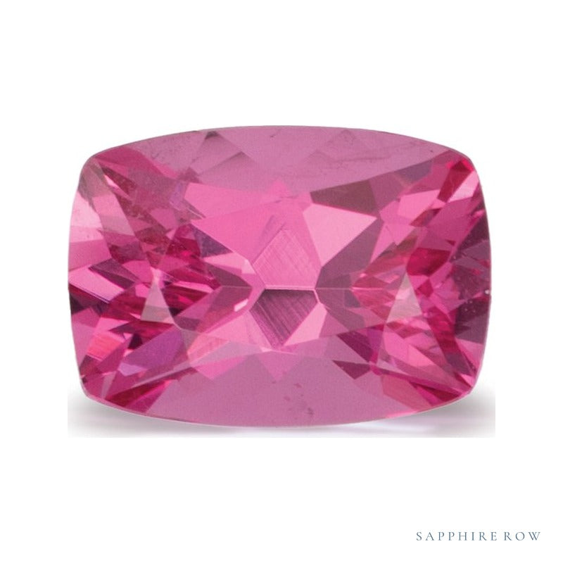 1.21 ct natural pink spinel from Tanzania, antique cushion cut | Sapphire Row · cut6