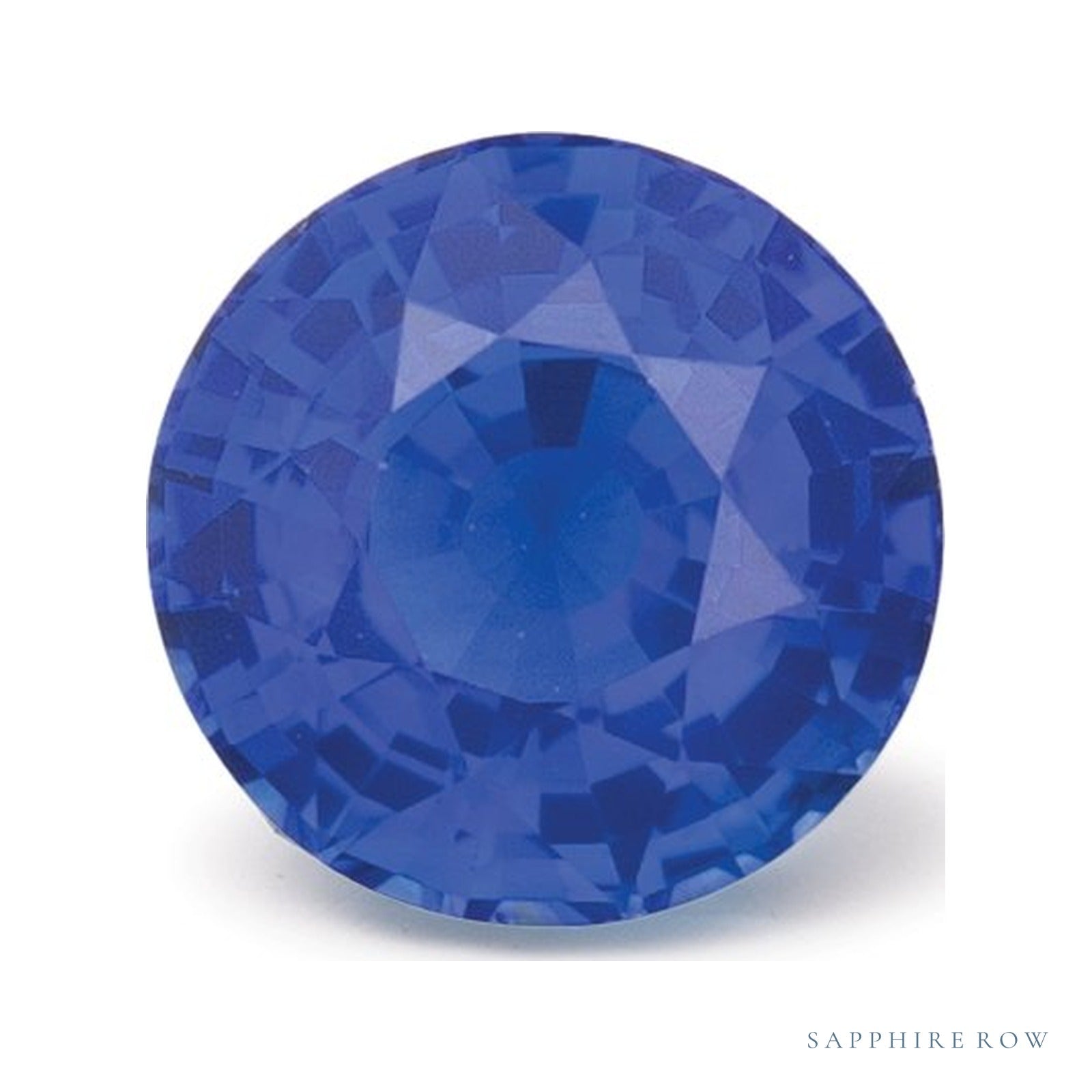 1.19 ct natural blue sapphire from Sri Lanka, round cut | Sapphire Row · cut4