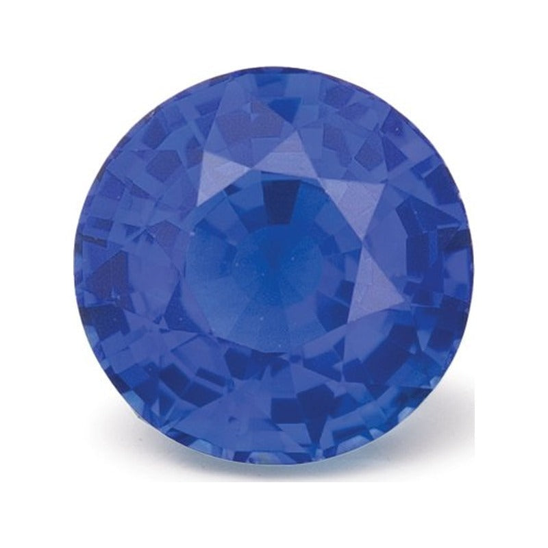 1.19 ct natural blue sapphire from Sri Lanka, round cut | Sapphire Row · cut7