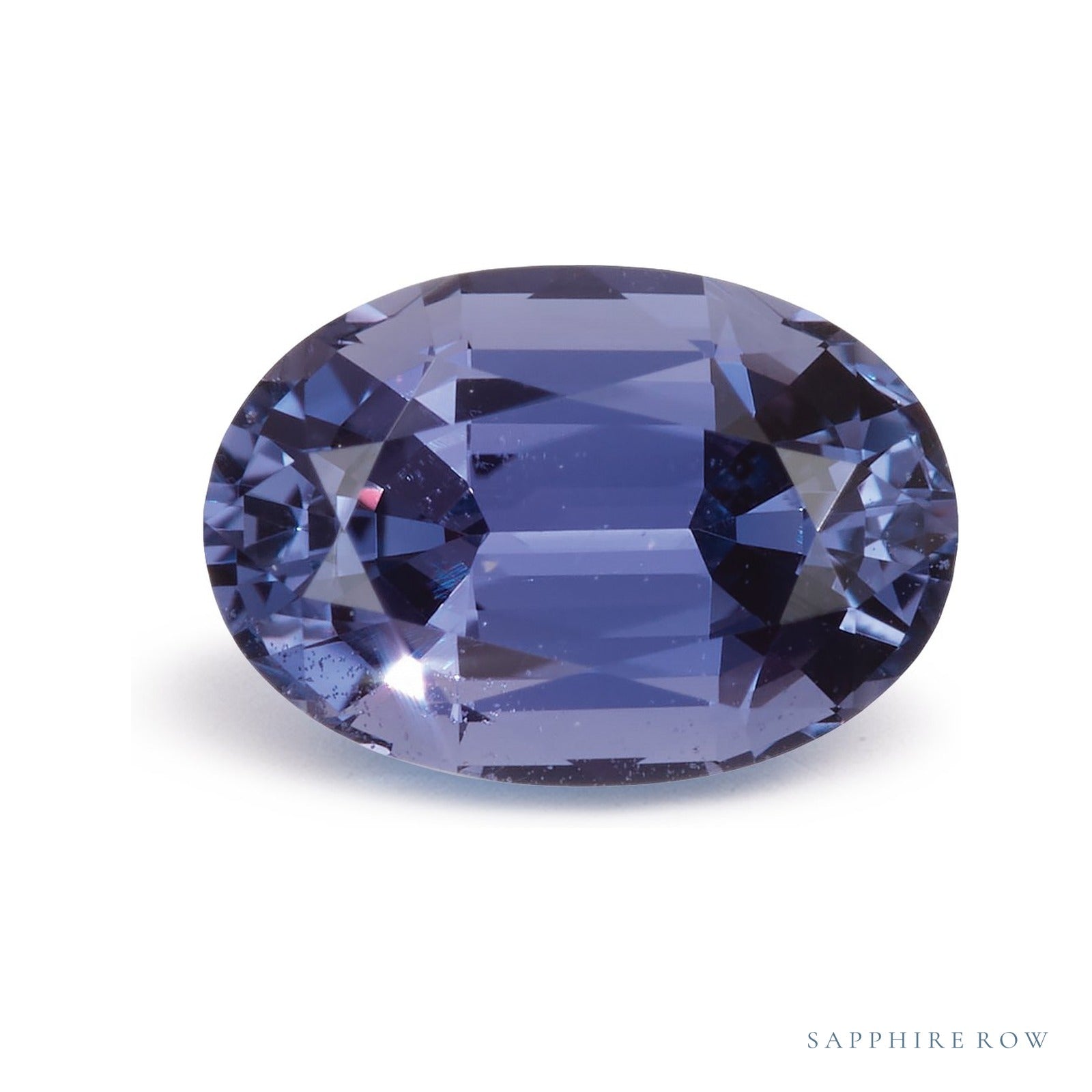1.19 ct natural purple sapphire from Sri Lanka, oval cut | Sapphire Row · cut4