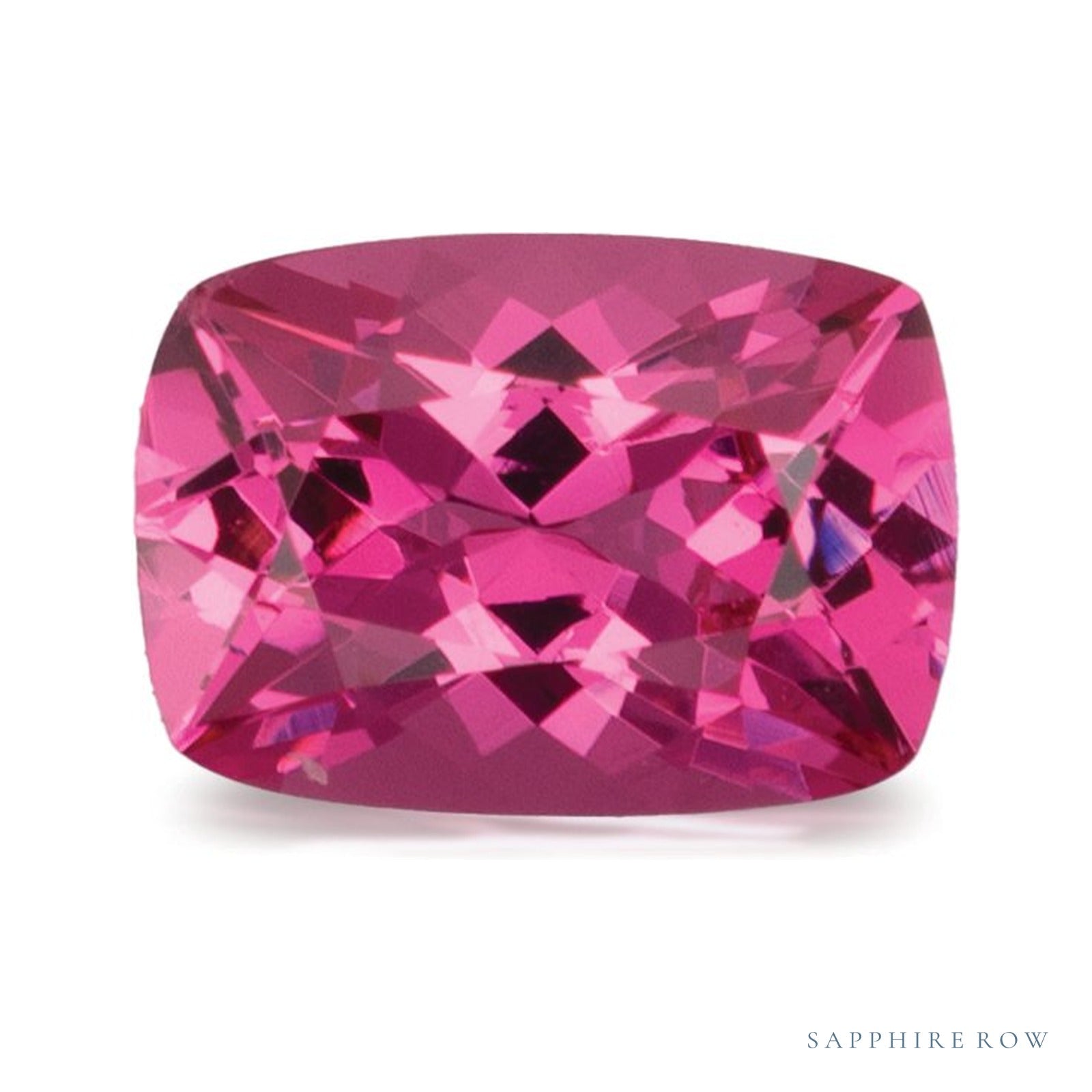 1.19 ct natural pink spinel from Tanzania, antique cushion cut | Sapphire Row · cut4