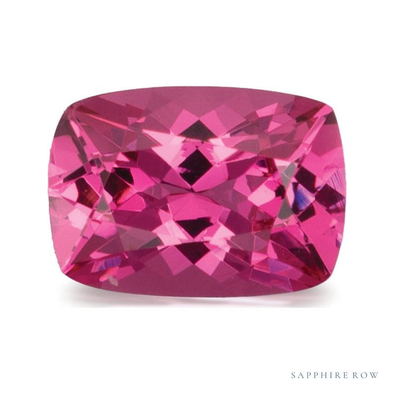 1.19 ct natural pink spinel from Tanzania, antique cushion cut | Sapphire Row · cut6