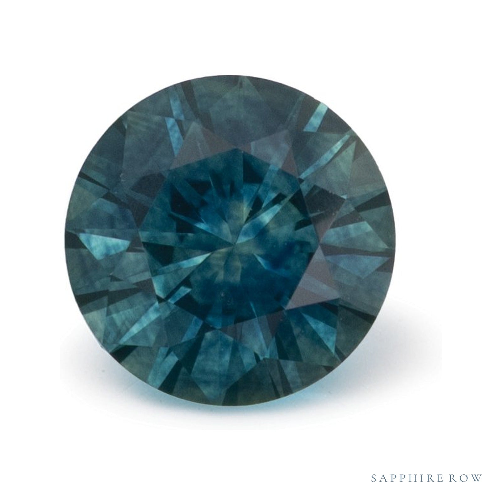 1.18 ct natural blue sapphire from United States, round cut | Sapphire Row · cut4