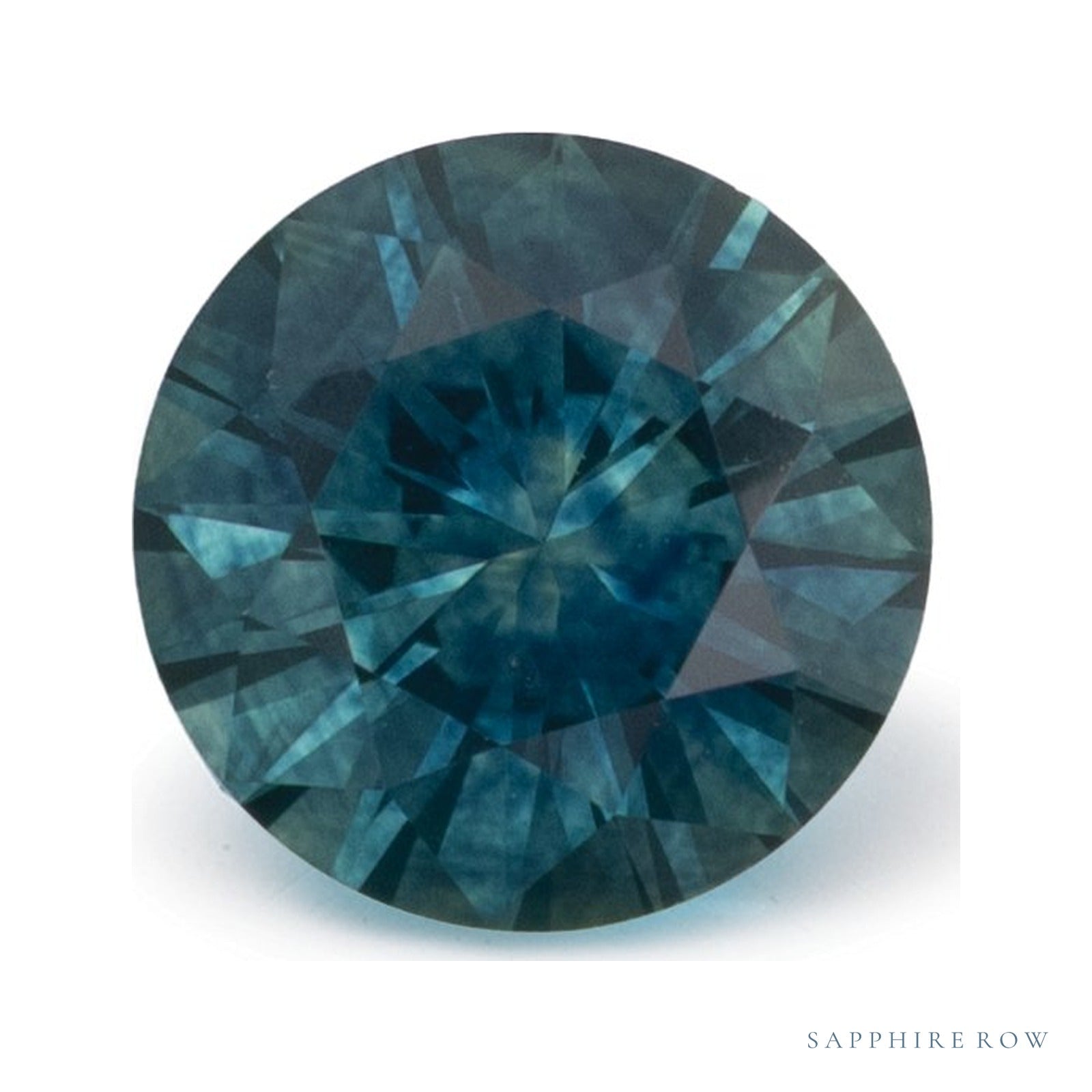 1.18 ct natural blue sapphire from United States, round cut | Sapphire Row · cut4