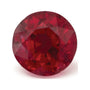 1.18 ct natural red ruby from Mozambique, round cut | Sapphire Row · cut7