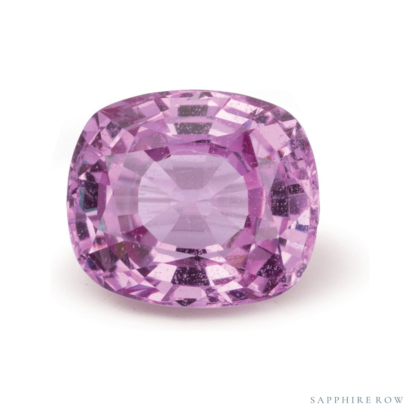 1.16 ct natural pink sapphire from Sri Lanka, antique cushion cut | Sapphire Row · cut4