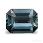 1.16 ct natural gray sapphire from Madagascar, emerald cut | Sapphire Row · cut7