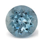 1.15 ct natural blue aquamarine from Mozambique, round cut | Sapphire Row · cut7