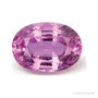 1.15 ct natural pink sapphire from Sri Lanka, oval cut | Sapphire Row · cut7
