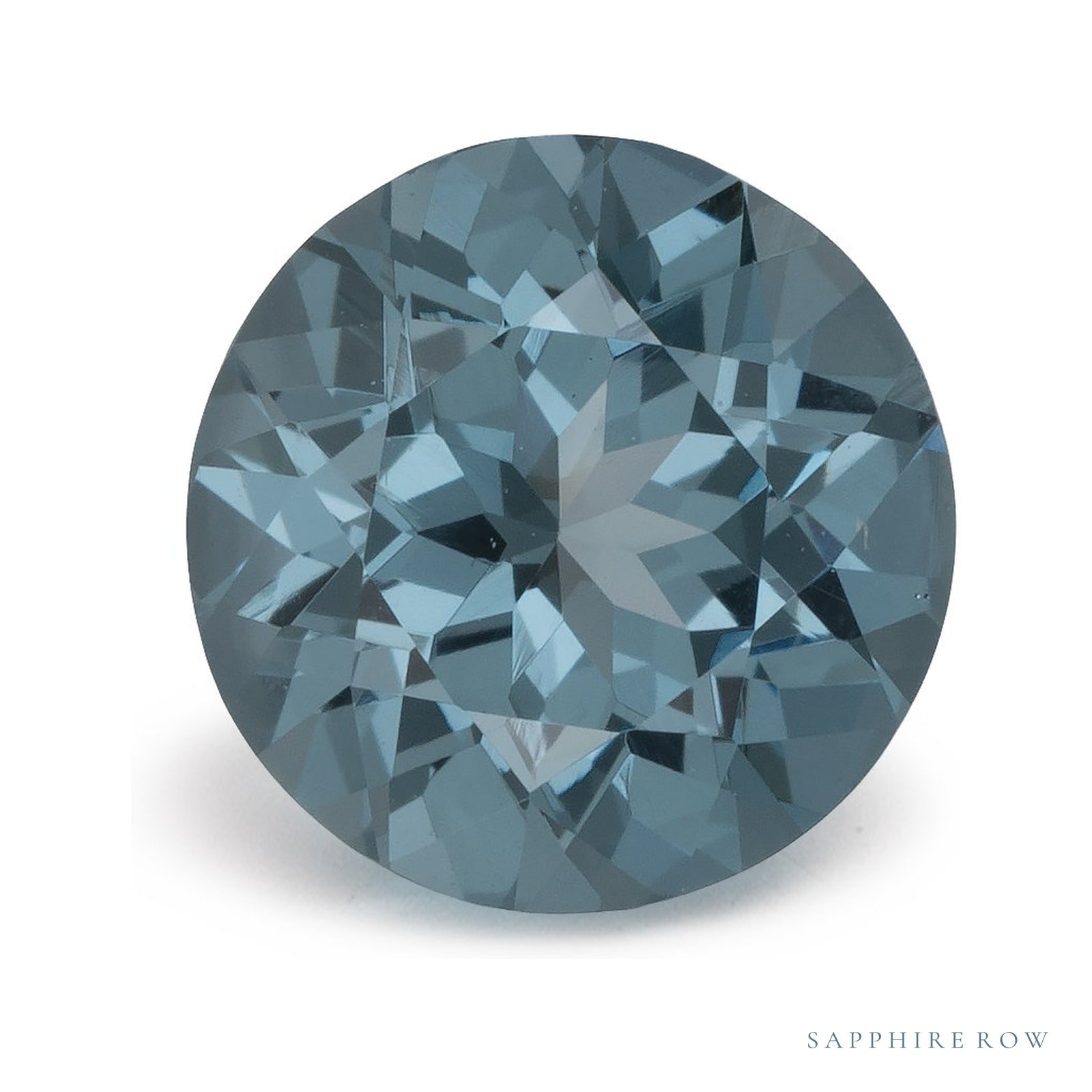 1.15 ct natural green spinel from Mozambique, round cut | Sapphire Row · cut4
