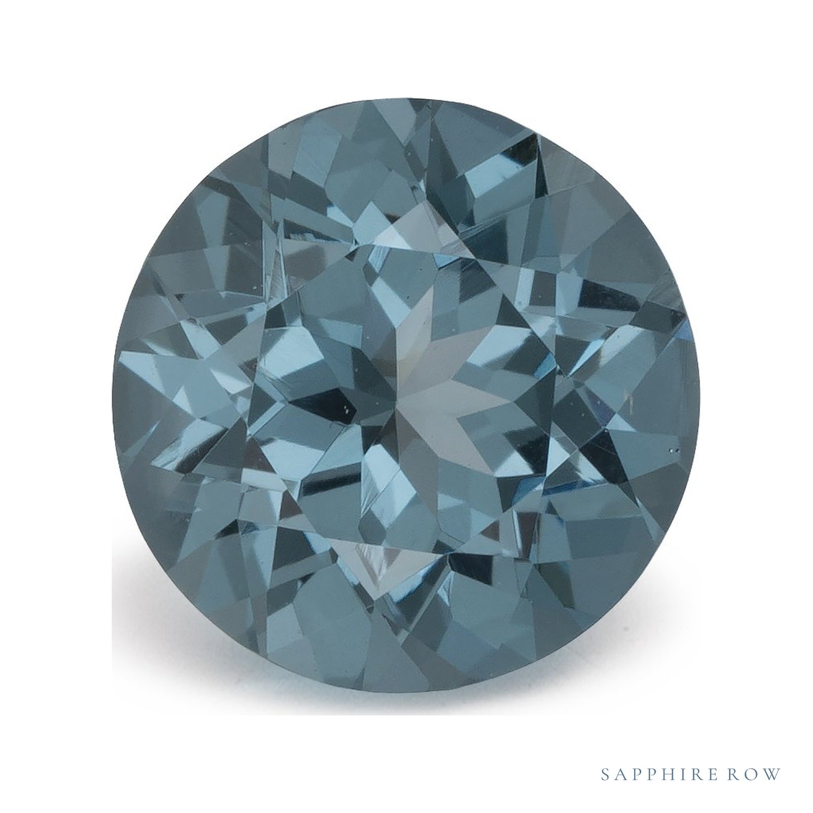1.15 ct natural green spinel from Mozambique, round cut | Sapphire Row · cut4