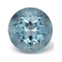 1.13 ct natural blue aquamarine from Mozambique, round cut | Sapphire Row · cut7