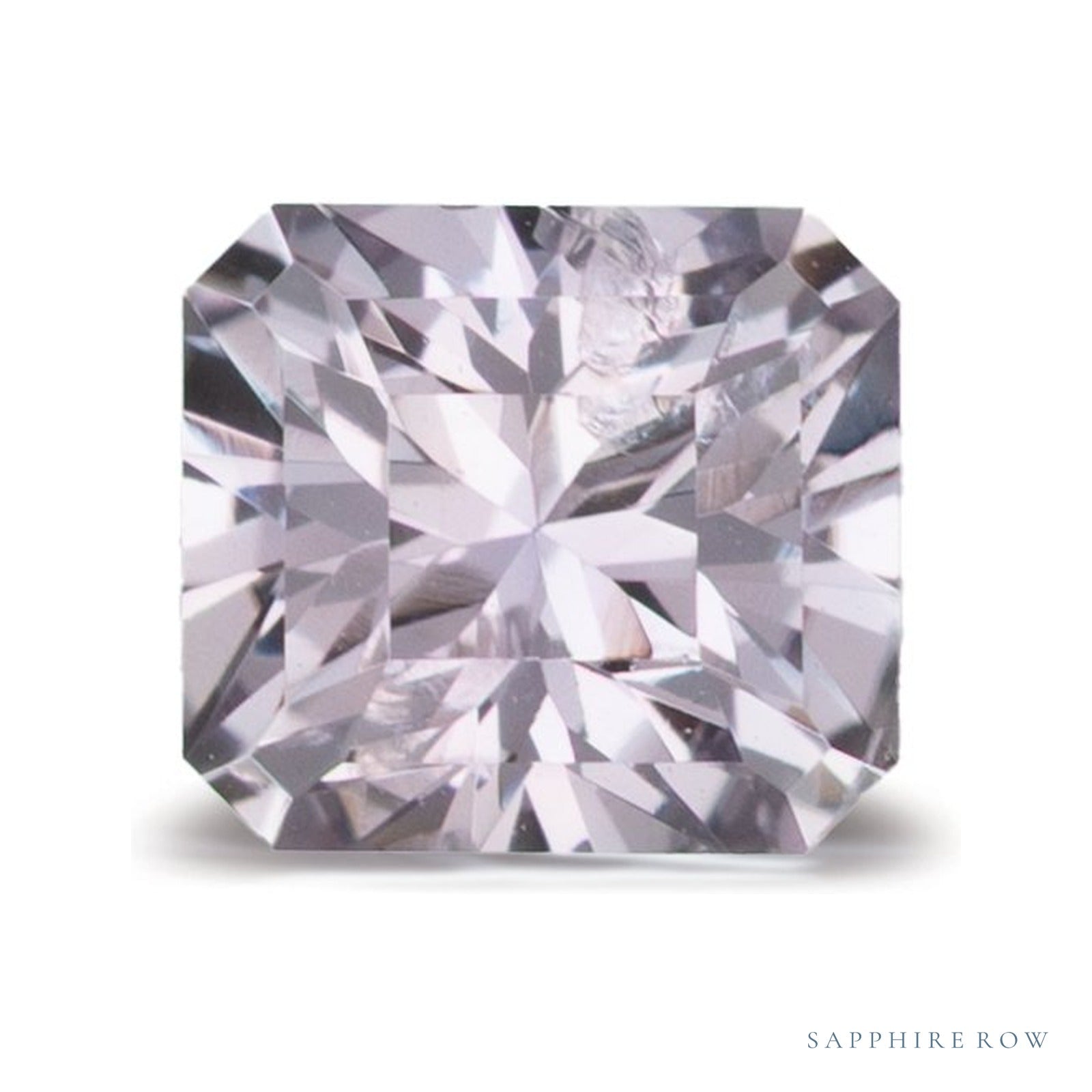 1.13 ct natural pink sapphire from United States, radiant cut | Sapphire Row · cut4