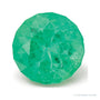 1.12 ct natural green emerald from Afghanistan, round cut | Sapphire Row · cut7