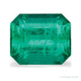 1.12 ct natural green emerald from Afghanistan, emerald cut | Sapphire Row · cut7