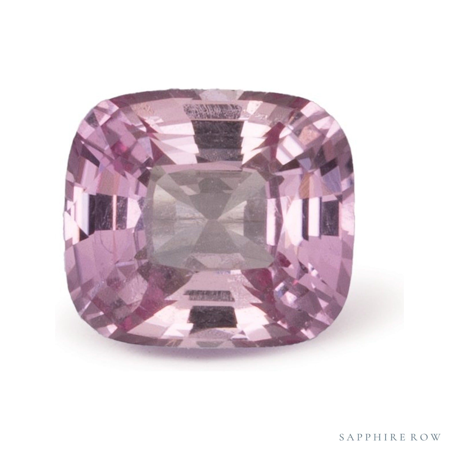 1.12 ct natural padparadscha sapphire from Sri Lanka, antique cushion cut | Sapphire Row · cut4
