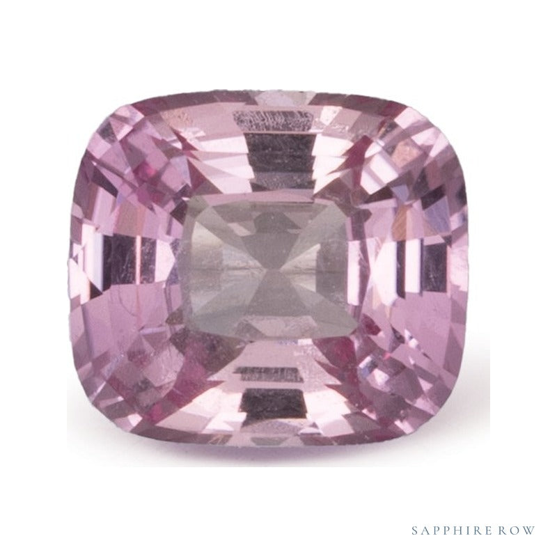 1.12 ct natural padparadscha sapphire from Sri Lanka, antique cushion cut | Sapphire Row · cut6