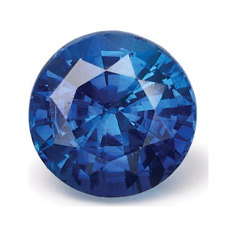1.11 ct natural blue sapphire from Sri Lanka, round cut | Sapphire Row · cut7