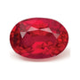 1.11 ct natural red ruby from Mozambique, oval cut | Sapphire Row · cut7